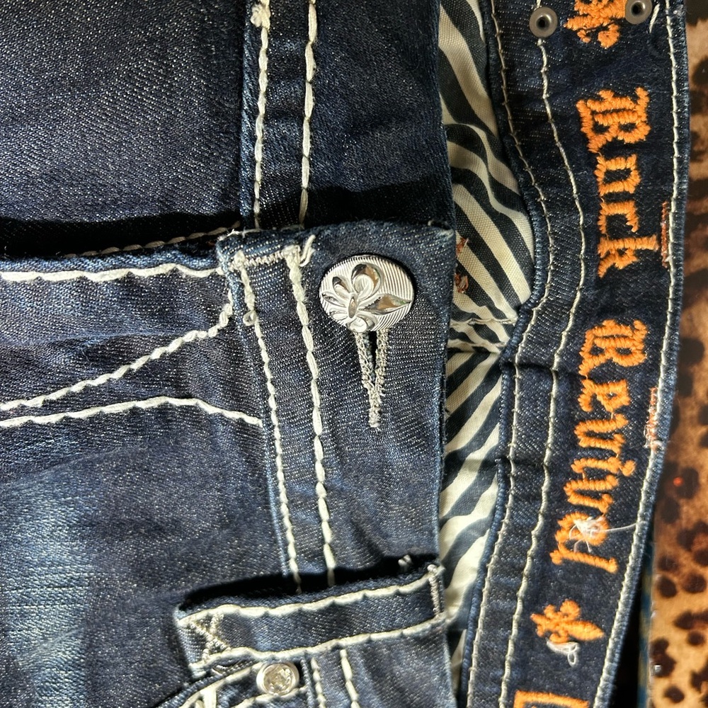 Rock Revival Dark Blue Boot Cut Jeans